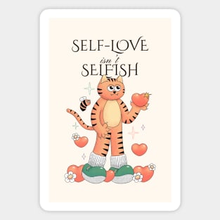 Self-Love Cat Magnet